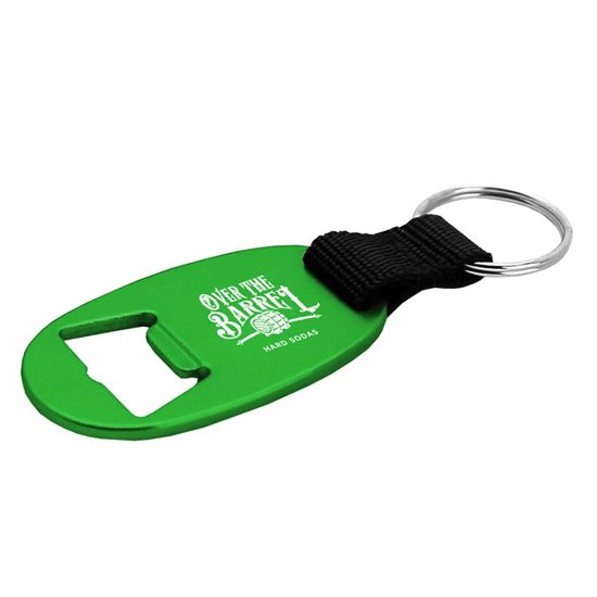 BK21 - Oval Bottle Opener Key Ring